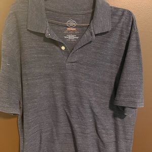 St. John’s Bay Gray Large Men’s Polo